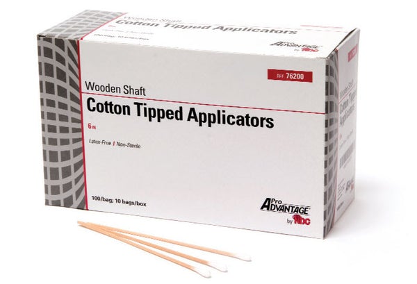 Pro Advantage 76200 Cotton Tipped Applicators 6 Pro Advantage 76200 Cotton Tipped Applicators 6